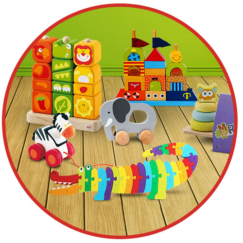 <p>GIOCHI IN LEGNO</p>