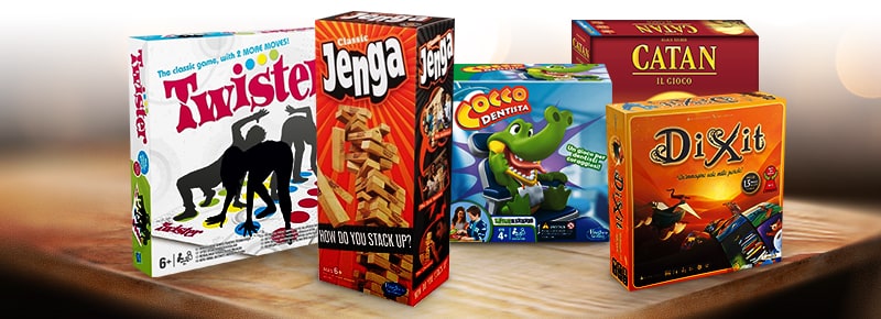Giochi in scatola